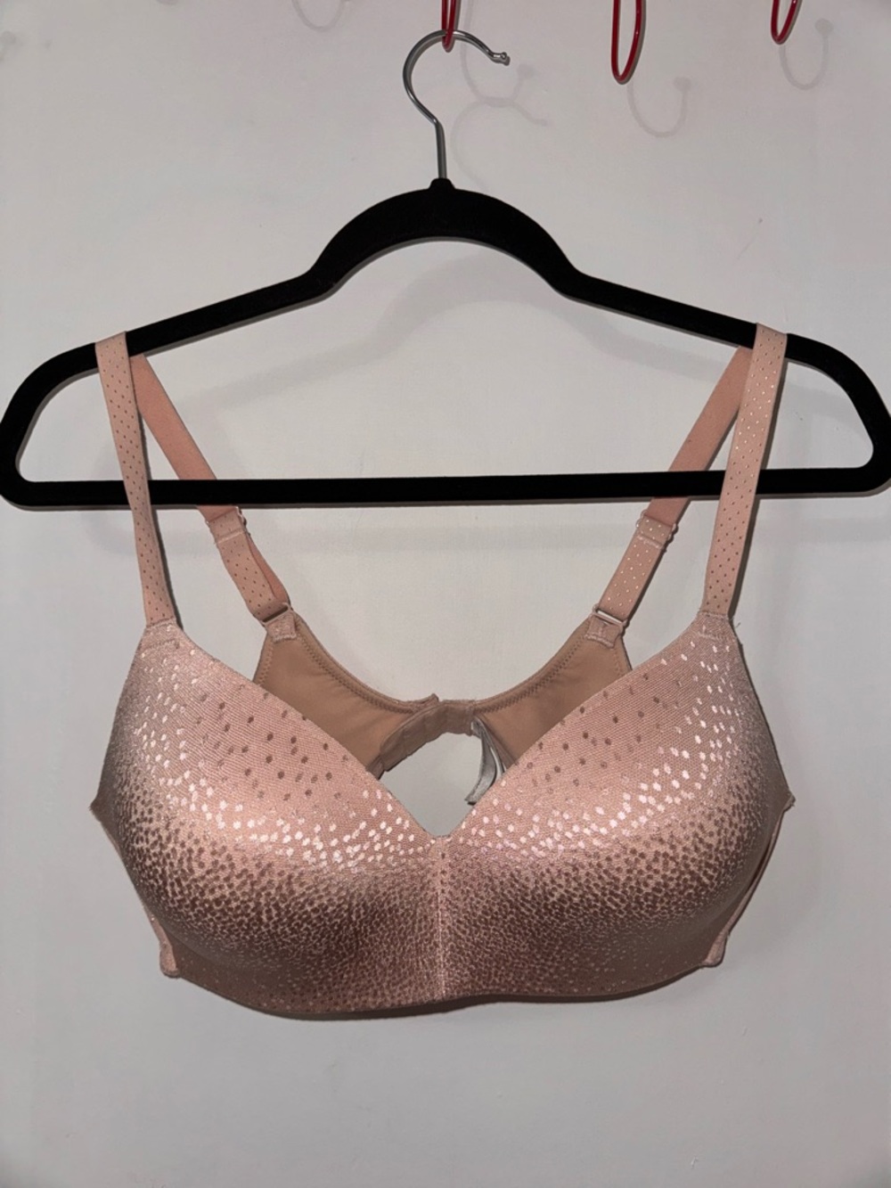 Wireless Blush Pink Shimmer Bra - Women Intimates & Sleepwear, great shape